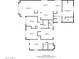 Detailed floor plan showcasing the layout of this beautiful home, including the kitchen, bedrooms, and living spaces at 8213 E Whitton Ave, Scottsdale, AZ 85251