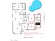 Floorplan allows for a 3 bedroom home plus a separate 1 bedroom casita or mother in law suite with private entrance at 8213 E Whitton Ave, Scottsdale, AZ 85251