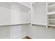 Spacious walk-in closet with ample shelving and storage space for organized living at 1051 W Inca St, Mesa, AZ 85201