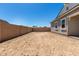 Spacious backyard with a block wall and bare ground, ready for landscaping at 12029 W Marguerite Ave, Avondale, AZ 85323