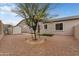 The spacious backyard features low maintenance desert landscaping and convenient storage shed at 23800 N 169Th Ave, Surprise, AZ 85387