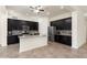 Modern kitchen with granite counters, stainless steel appliances, and a center island offering ample space at 23800 N 169Th Ave, Surprise, AZ 85387