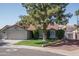 Charming single-story home featuring a lush green lawn and mature shade tree at 3620 N Aspen Dr, Avondale, AZ 85392