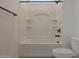 Bathroom featuring a white tub/shower combo with tile at 4050 W Nora Dr, San Tan Valley, AZ 85144