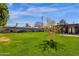 Large backyard with green grass and block fencing at 4809 N 30Th Pl, Phoenix, AZ 85016