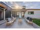 The outdoor patio is furnished with comfortable seating at 4809 N 30Th Pl, Phoenix, AZ 85016