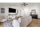 Bright living room with contemporary furnishings and modern decor at 5258 E Elena Ave, Mesa, AZ 85206