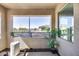 Cozy balcony with neutral tones and scenic views of the neighborhood at 734 E Doral Ave # 202, Gilbert, AZ 85297