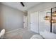 Office features include a fan, modern lighting and plenty of space at 734 E Doral Ave # 202, Gilbert, AZ 85297