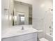 Full bathroom with vanity and tub at 7456 N 126Th Ln, Glendale, AZ 85307
