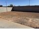 Expansive, blank canvas backyard is ready for landscaping, gardening, and outdoor living at 10039 W Verde Ln, Avondale, AZ 85392