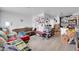 Comfortable living room with a couch and an interesting open floorplan; the room is brightly lit and welcoming at 12123 W Bell Rd # 315, Surprise, AZ 85378