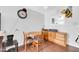 Dining area with bright lighting and seating for four near a BEE decoration at 12123 W Bell Rd # 359, Surprise, AZ 85378