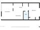 Simple floor plan showing the layout of the living room, kitchen, bathroom, and bedroom at 12123 W Bell Rd # 359, Surprise, AZ 85378