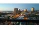 City skyline view from a balcony, perfect for evening relaxation at 2323 N Central Ave # Ph-C, Phoenix, AZ 85004