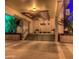 Exterior entrance with manicured landscaping, steps, and modern lighting at 2323 N Central Ave # Ph-C, Phoenix, AZ 85004