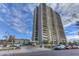 Modern high-rise building with private balconies on each unit and on-site parking for tenants and guests at 2323 N Central Ave # Ph-C, Phoenix, AZ 85004