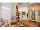 Inviting hallway with stylish decor leading into a comfortable living area at 2323 N Central Ave # Ph-C, Phoenix, AZ 85004