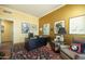 Well-appointed home office provides a quiet, productive workspace with elegant decor and lots of natural light at 2323 N Central Ave # Ph-C, Phoenix, AZ 85004
