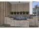 Lobby fountain with lush plants and modern design at 2323 N Central Ave # Ph-C, Phoenix, AZ 85004