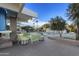 Inviting outdoor pool area with ample seating and lush greenery at 2323 N Central Ave # Ph-C, Phoenix, AZ 85004