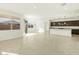 Open-concept layout featuring dining area, living room, and a modern kitchen at 2639 E Santa Ynez Dr, Casa Grande, AZ 85194