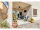 Spacious covered patio, perfect for entertaining, with views of the backyard at 29081 N Cactus Cir, San Tan Valley, AZ 85143