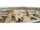 Bird's-eye view of a two-story home with a well-kept front yard and desert landscaping in a Gathering-friendly neighborhood at 2926 W Thorn Tree Dr, Phoenix, AZ 85085