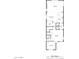 Detailed floor plan showcases the layout of the ground floor, with living spaces, kitchen, and bath at 2926 W Thorn Tree Dr, Phoenix, AZ 85085