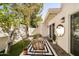 Cozy patio area with stylish outdoor seating, creating an inviting space for relaxation and entertaining at 3401 N 37Th St # 12, Phoenix, AZ 85018