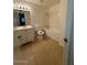 Bathroom with tile flooring and vanity at 3515 E Winchcomb Dr, Phoenix, AZ 85032