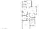Detailed floor plan featuring the primary bedroom, living room, kitchen, bedrooms, and garage layout at 3527 N Kashmir --, Mesa, AZ 85215