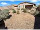 View of the back yard featuring xeriscaping with native plants at 4127 W Acorn Valley Trl, New River, AZ 85087
