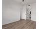 Bedroom with neutral flooring, a ceiling fan and an open doorway to an adjacent room at 501 E 2Nd Ave # 14, Mesa, AZ 85204
