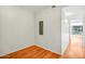 Bright bedroom with hardwood floors and a modern aesthetic at 7137 E Rancho Vista Dr # 6009, Scottsdale, AZ 85251