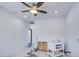 A room featuring recessed lighting, a ceiling fan and in need of remodeling at 8210 S 132Nd Ave, Goodyear, AZ 85338