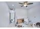 Room with a doorway, recessed lights, a ceiling fan, and tile floors in the middle of remodeling at 8210 S 132Nd Ave, Goodyear, AZ 85338