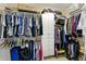 Walk-in closet with ample storage, shelving, and hanging space at 20139 N Rawhide Way, Surprise, AZ 85387