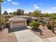 Lovely single-Gathering home with desert landscaping, long driveway, and two car garage at 21141 E Stirrup St, Queen Creek, AZ 85142