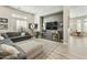 Open living room with comfortable seating and stylish decor at 3314 E Kael St, Mesa, AZ 85213