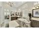 A bathroom with a soaking tub, decorative mirrors, and modern fixtures at 3314 E Kael St, Mesa, AZ 85213