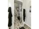 A shower with unique tile work and design at 3314 E Kael St, Mesa, AZ 85213