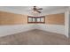 Spacious bedroom featuring a decorative ceiling fan and a window that provides natural light at 3397 E Derringer Way, Gilbert, AZ 85297