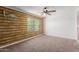 Bedroom featuring a ceiling fan and a window providing natural light at 3397 E Derringer Way, Gilbert, AZ 85297