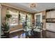 Dining area with natural light and backyard view at 3397 E Derringer Way, Gilbert, AZ 85297
