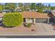 Charming single-story home with a well-manicured front yard and attached two car garage at 445 S Omaha --, Mesa, AZ 85206