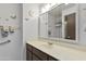 Bathroom featuring a vanity with drawers and a sink, plus a mirror, creating a functional space at 5142 E Edgewood Cir, Mesa, AZ 85206