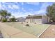 Well-maintained home with desert landscaping, mature shade trees, and a two-car garage at 5142 E Edgewood Cir, Mesa, AZ 85206