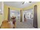 Open living space featuring a dining area, providing a seamless flow for entertaining at 5142 E Edgewood Cir, Mesa, AZ 85206