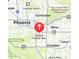 Regional map view of 5342 S Farmer Ave in Tempe, centrally located between Phoenix and Chandler at 5342 S Farmer Ave, Tempe, AZ 85283